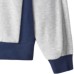 Skechers Sweatshirt Unisex Pattern Gray Pattern Gray, XL