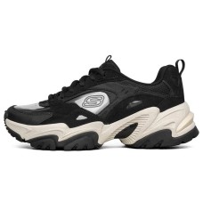 Skechers Stamina V2 Low Top Sneakers Black Women's 35