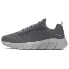 Skechers BOBS B FLEX Anti-Slip And Wear-Resistant Lightweight Low-Top Casual Running Shoes Men's Gray Серый, 44