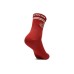 Skechers New Year Mid-Calf Socks Unisex 2 Pack Brick Red 2 Pack (Brick Red/03LZ), S