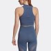 Adidas Sleeveless Sports Shirts Women's Blue Синий, S