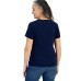 Топ Style & Co Neck Fiesta Синий, XS