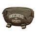 Skechers Fabric One Shoulder Crossbody Fanny Pack Regular Unisex Green Зеленый