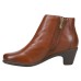 Easy Spirit Camira Round Toe Zippered Booties Womens Size 8.5 M Casual Boots E-C Коричневый