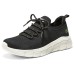 Skechers Anti Slip Wear Resistant Low Top Casual Shoes Women's Black Черный, 35