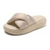 Skechers Bob's Slide Slippers Women's Natural Бежевый, 38