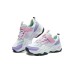 Skechers Cushioning Wear-Resistant Kids Lifestyle Shoes White Pink Purple Teenagers Pink/Multicolor, 35