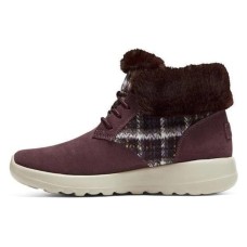 Skechers Durable Cushioning Crew Snow Boots Women's Burgundy Бордовый, 35