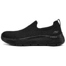 Skechers WOMEN'S GO WALK Breathable Lightweight Low-Top Casual Shoes Women's Black Черный, 38