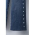 Джинсы с вышивкой «звезды» ZARA Синий, 6/7 лет (года) (122 cm)