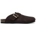 Skechers SKECHERS MENS USA Abrasion-Resistant Slip-Resistant Wrap-toe Slippers Men's Black Коричневый, 39.5