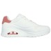 Skechers Cushioning Anti-Slip And Wear-Resistant Low-Top Casual Shoes Women's Red White Red White, 40