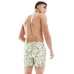 Aray floral abstact print swim shorts in green Зеленый, L