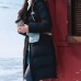 Skechers Colorful FW23 Down Jacket Women's Charcoal Black сажа, S