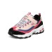 Skechers D'LITES Series Anti-Kick Cushioning Kids Lifestyle Shoes Pink Blue White Teenagers 27.5