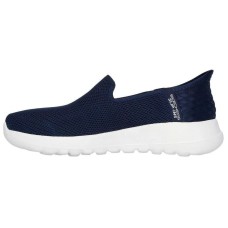 Skechers Hands Free Slip-Ins Durable Breathable Low-Top Casual Shoes Women's Blue White Синий Белый, 35