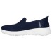 Skechers Hands Free Slip-Ins Durable Breathable Low-Top Casual Shoes Women's Blue White Синий Белый, 35