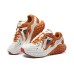 Skechers Cushioning Wear-Resistant Low-Top Casual Shoes Men's White Orange White Umber, 39.5