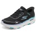 Skechers WOMEN'S GO Series Anti-Slip Wear-Resistant Low-Top Casual Running Shoes Women's White Black Черно-белый, 36