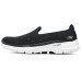 Skechers Go Walk 6 Galaxy View Lightweight Cushioning Rebound Support Low-Top Casual Shoes Women's Black Черный, 38