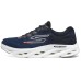 Skechers GO RUN Swirl Tech Speed Cushioning Anti-Slip And Wear-Resistant Low-Top Casual Running Shoes Men's Black Синий, 43.5