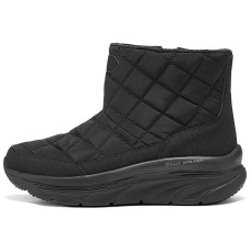 Skechers D'lux Walker Anti-Slip Wear-Resistant Mid-Top Casual Shoes Women's Black Черный, 36.5