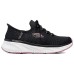 Skechers Sport Cushioned Wear-Resistant Coverage Low-Top Casual Shoes Women's Black Черный, 38