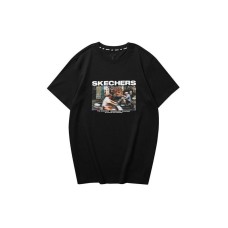 Skechers T-Shirt Men's Carbon Black сажа, XL