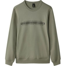 Skechers Sportlife Sweatshirt Men's Laurel Oak Gray Laurel Oak Gray/04AU, XL