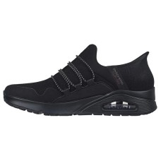 Skechers Meridian Hands Free Slip-Ins Wear-Resistant Low-Top Casual Shoes Men's Black Черный, 40