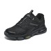 Skechers Cushioned Slip-Resistant Lightweight Low-Top Casual Shoes Men's Black Черный, 43