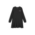Skechers Long Sleeved Dress Women's Charcoal Black Черный, S