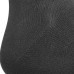 Skechers No Show Socks Unisex 3 Pack Black+White+Gray, S