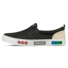 Skechers V'lites Canvas Shoes Black Women's 39