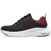 Skechers Vapor Foam Cloud Trace Anti-Slip Wear-Resistant Low-Top Casual Shoes Men's Black Red Красно-черный, 43