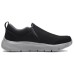 Skechers Go Walk Fle Breathable And Resilient Low Top Casual Shoes Men Black Gray Black Gray Color, 41.5