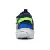 Skechers Razor Fle Slip Resistant Anti Kick Cushioning Kids Lifestyle Shoes Blue Green Teenagers 28.5