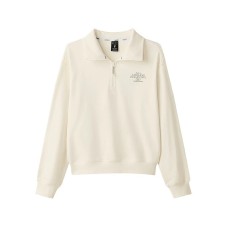 Skechers Mountain And Wild Outdoor Series Sweatshirt Women's Egg White Яичный белок, L