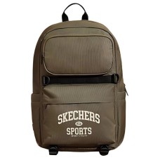 Skechers Fabric Travel Bags Backpack Regular Unisex Green Зеленый