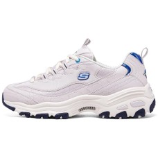 Skechers D'lites 1.0 Sneakers 'Purple White Blue' Women's 36.5