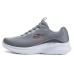 Skechers Cushioning Wear-Resistant Low-Top Casual Running Shoes Men's Gray Red серый красный, 41