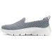Skechers Cushioning Wear-Resistant Low-Top Casual Shoes Women's Gray/Light Purple Gray/light purple, 39