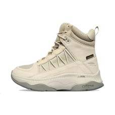 Skechers Anti Slip Wear Resistant High Top Outdoor Shoes Women's Beige Бежевый, 38