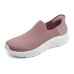Skechers Slip Ins Slip-Ins Technology Cushioned Wear-Resistant Support Low-Top Casual Shoes Women's Rose Red Розовый, 35.5