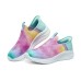 Skechers Girls Hands Free Slip-Ins Cushioning Wear-Resistant Low-Top Kids' Running Shoes Multicolor Teenagers Разноцветный, 36