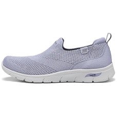 Skechers ARCH FIT REFINE Wear-Resistant Low-Top Casual Shoes Women's Light Purple Сиреневый, 35