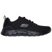 Skechers Skechers Track Anti-Slip Wear-Resistant Low-Top Casual Shoes Men's Black Черный, 41