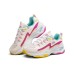Skechers D'LITES 4.0 Cushioning Anti-Slip Wear-Resistant Breathability Low-Top Casual Shoes Women's Pink White Yellow 36