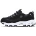 Skechers D Lites Sneakers Black/Silver Women's 39