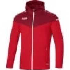 Jako Kapuzenjacke Champ 2.0 Rot/weinrot Gr. 152 140